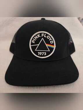 Pink Floyd 1973 Black Trucker Hat